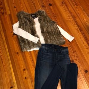 Rabbit Fur Vest